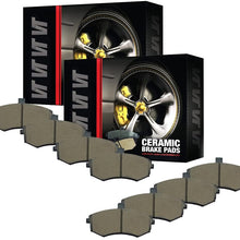 V-Trust Premium Quality OE ReplacementCeramic Brake Pads Combo-VTDC000024-[FRONT+REAR Wheel]