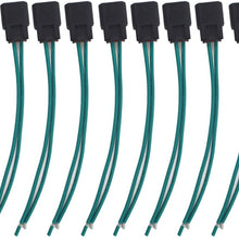 8pcs Ignition Coil Connector Plug Fit For Ford F-150 F-250 F-350 E-150 E-250 E-350