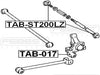 FEBEST TAB-ST200LZ Arm Bushing for Rear Track Control Rod