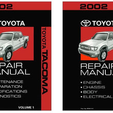 bishko automotive literature 2002 Toyota Tacoma Shop Service Repair Manual Book Engine Drivetrain OEM