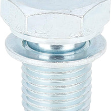 X AUTOHAUX Car Engine Oil Drain Plug Replacement N90813202
