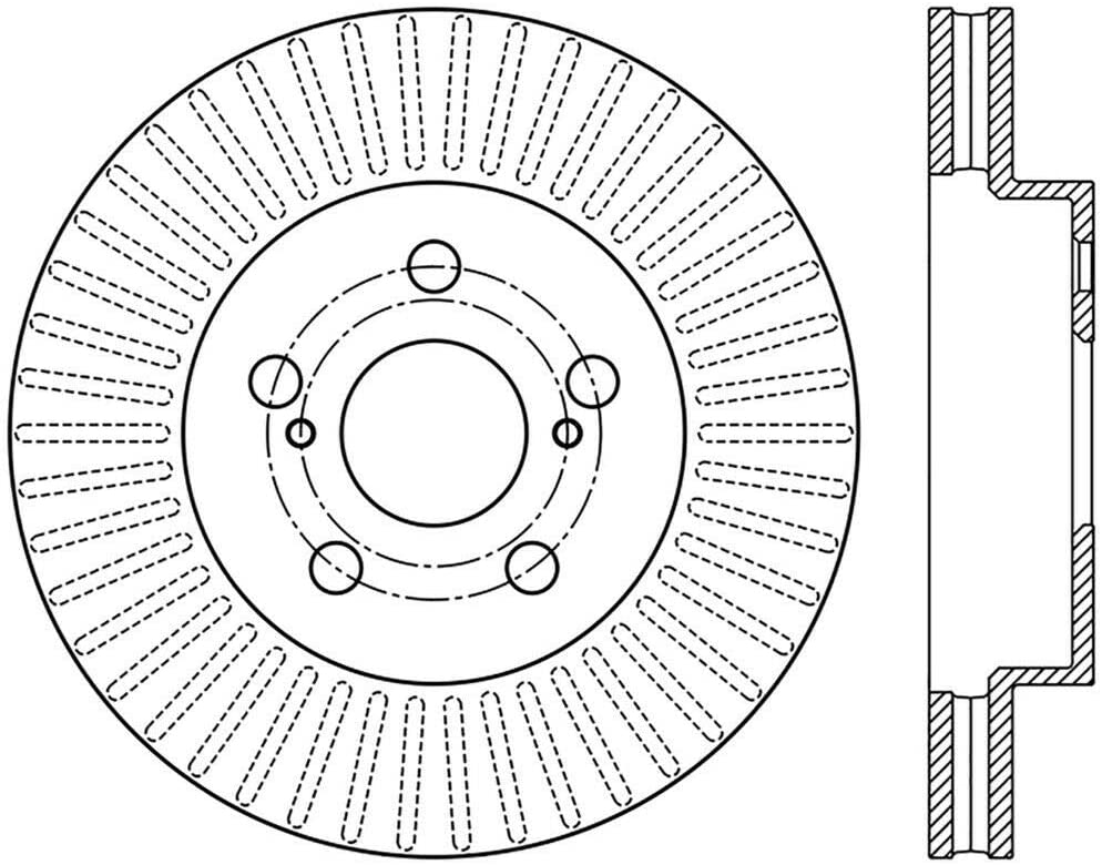 Centric Parts 120.44196 Premium Brake Rotor