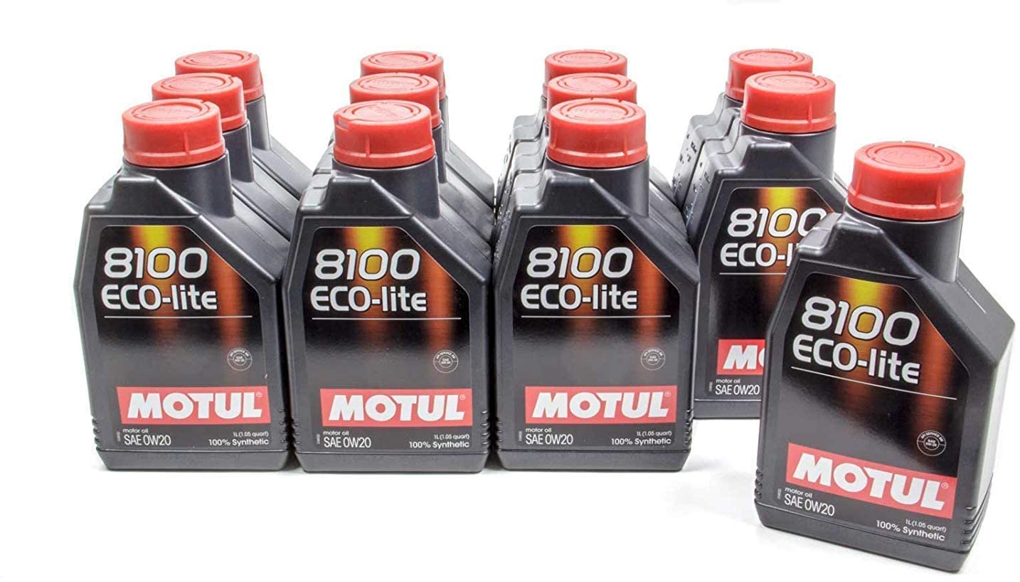 Motul 104981 8100 0w20 Eco-Lite Oil, 1L