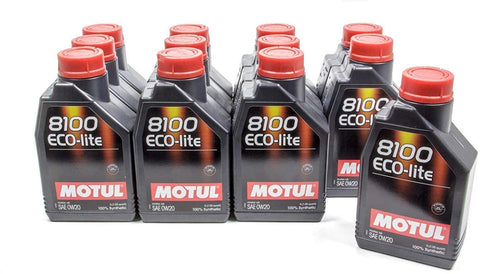 Motul 104981 8100 0w20 Eco-Lite Oil, 1L