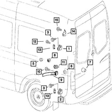 Mopar Bracket Cargo Door H - 68006463aa
