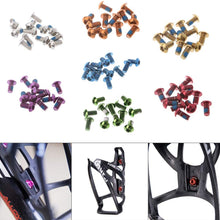 HELYZQ 12Pcs Bicycle Brake Disc Screws Alloy Steel Bolt Rotor Cycling for Mountain Bike