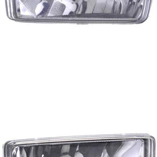 Fog Light Assembly DEPO For/Fit 23180590, 22872762 07-15 Chevrolet Silverado 15-15 Suburban/Tahoe 15-17 Yukon/XL/Denali (With Off-Road Package 1st Design) (Pair, Left Driver + Right Passenger Set)NSF
