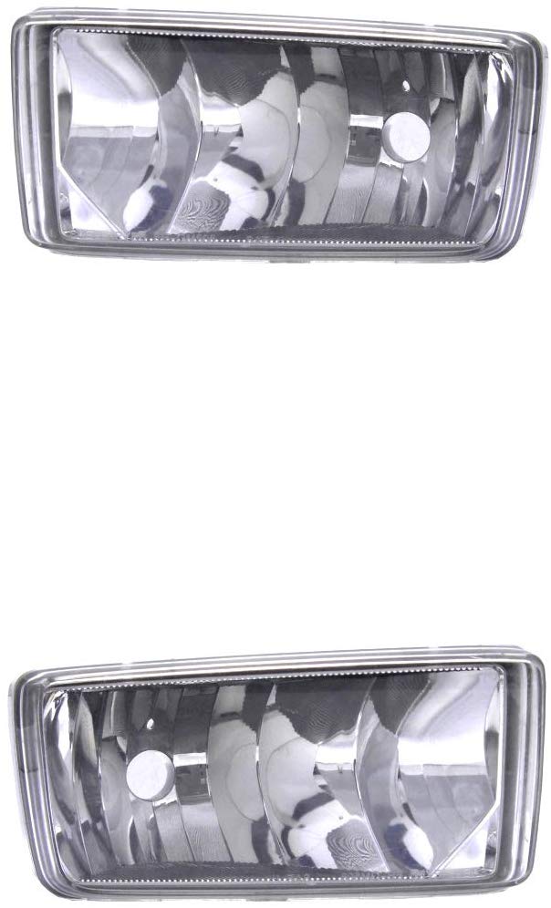 Fog Light Assembly DEPO For/Fit 23180590, 22872762 07-15 Chevrolet Silverado 15-15 Suburban/Tahoe 15-17 Yukon/XL/Denali (With Off-Road Package 1st Design) (Pair, Left Driver + Right Passenger Set)NSF