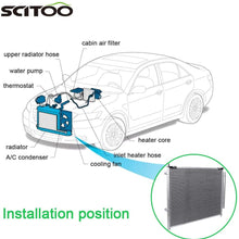 SCITOO Air Conditioning A/C Condenser Replacement for 2010 Infiniti M35 Sedan 3.5L Automotive Cooling A/C Condenser