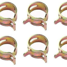 1 1/4" Inch Spring Band Clip Fuel Silicone Vacuum Hose Clamp 32mm 10 Pcs