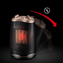 Zyyqt Fan Heaters, Ceramic Shaking Head Heater with 900W/1800W Power Setting Tip-Over and Over-Heat Protection,Home with Thermostat Carrying Handle