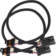 24'' LT1 Oxygen O2 Sensor LS1 LS6 LT4 Header Extension Wire Harness 4 Wire Flat Connector for Camaro Corvette (2Pcs)
