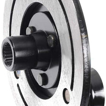 cciyu AC Compressor and A/C Clutch fit for 2002-2015 for Cadillac Escalade AC Clutch Compressor CO 101610C