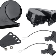 SEINECA Car Horn Compatible with Toyota，12V Waterproof Snail Horn 110-125db High/Low Tune（with Horn Plug）
