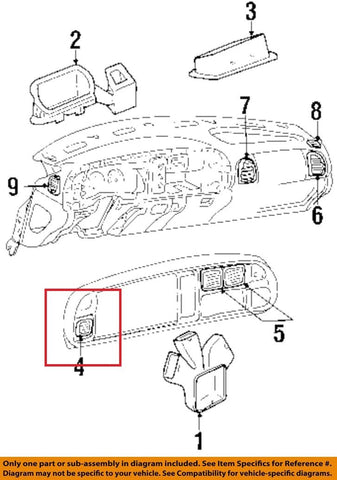 Genuine Chrysler 5014842AA Air Conditioning and Heater