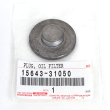 Toyota - Plug, Oil Filter Dra (15643-31050)