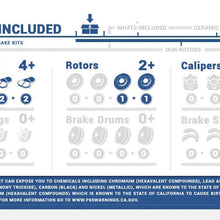 CCK02530 REAR Original [2] Calipers + [2] Zinc Plated Drilled/Slotted Rotors + [4] Low Dust Ceramic Brake Pads