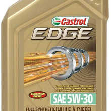 Castrol 06669-6PK Edge Euro 5W30 Diesel Motor Oil