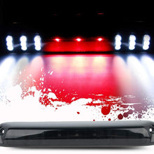 Third Brake Light Black Housing+Smoke Lens LED Car Rear Waterproof 3rd Brake CA-rgo Light Fit for 1999-2006 Chevy Silverado G-MC Sierra High Mount Brake Stop Light