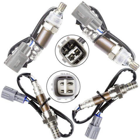 Sangyue Air Fuel Ratio O2 Oxygen Sensor 1 & 2 for Toyota Tundra 2005 2006 4.0L 4.7L Upstream +Downstream 4pcs