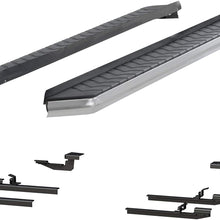 ARIES 2051037 AeroTread 70-Inch Polished Stainless Steel SUV Running Boards, Select Nissan Rogue