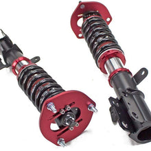 Godspeed MonoMAXX MMX3470-A Coilovers Suspsension Lowering Kit, 40 Levels Damping, Full Adjustable
