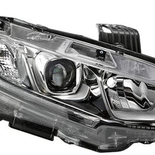 Jdragon Compatible with 16-18 Civic 2dr/4dr Headlight Replacement Passenger/Right Side DX/EX-L/LX/EX