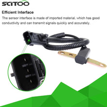 SCITOO 56027867AB Crankshaft Position Sensor Fits 1997-2002 Dodge Dakota, 1997-2000 Jeep Cherokee, 1997-2004 Jeep TJ