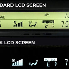 Tanin Auto Electronix Replacement LCD Screen (Black) | Climate Control HVAC Temperature Display | Compatible with 2002-2009 Lexus SC430