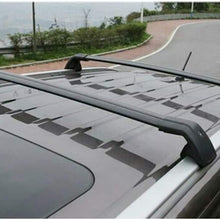 iina fit for MKC Cross Bar Crossbars Roof Rails Roof Rack 2015-2019, Silver - Pair