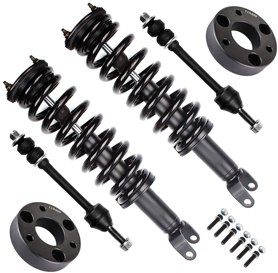 Strutstore 2-piece Steering Parts - Front Sway Bar End Links - 2006-2010 for Dodge Ram 1500 2011-2014 for Ram 1500