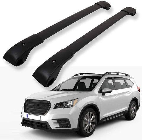 ECCPP Roof Rack Crossbars fit for Subaru Ascent 2019-2020 Rooftop Luggage Canoe Kayak Carrier Rack - Fits Side Rails Models ONLY