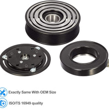AUTEX AC Compressor Clutch Coil Assembly Kit Compatible with F-150 F-250 F-350 F-450 F-550 Labo Replacement for Blackwood Air Conditioning Repair Kit Clutch Coil