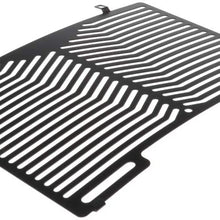 Gazechimp CNC Aluminium Motorcycle Engine Radiator Guard Protector Grille Grill Cover for Honda VFR1200X VFR1200 DCT 12-19 Motorbikes - Black