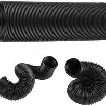 Air Intake Pipe, Car 3" Adjustable High Flow Flexible Turbo Cold Air Intake System Hose Pipe Tube