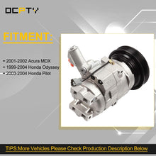 OCPTY Air Conditioner Compressor Compatible for Acura MDX Honda Pilot Honda Odyssey CO 29000C