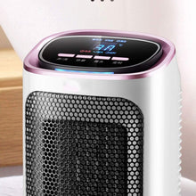 Zyyqt Fan Heaters, Ceramic Electric Heater Electric Fan Heater1500w Hot Air Fan + Remote Control + Digital LCD Display Temperature Adjustment (Size : B)