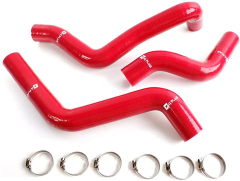 Silicone Radiator Coolant Hose Kit Clamps For Mazda RX-8 RX8 1.3L SE3P 13B-MSP R2 2003 2004 2005 2006 2007 2008 Red