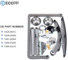 ECCPP Replacement fit for Timing Chain Kit CPW5822 2005-2015 Xterra Frontier 4.0L V6 DOHC Code VQ40DE
