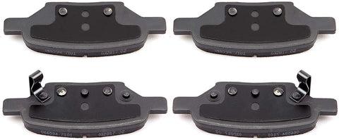 Scitoo Ceramic Discs Brake Pads, 4pcs Rear Brake Pads Brakes Kits fit 05-08 Chevrolet Cobalt,08-10 Chevrolet HHR,04-12 Chevrolet Malibu,07-09 Pontiac G5,Saturn Aura,05-10 Pontiac G6,04-07 Saturn Ion