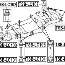 5220960071 - Body Bushing For Toyota - Febest