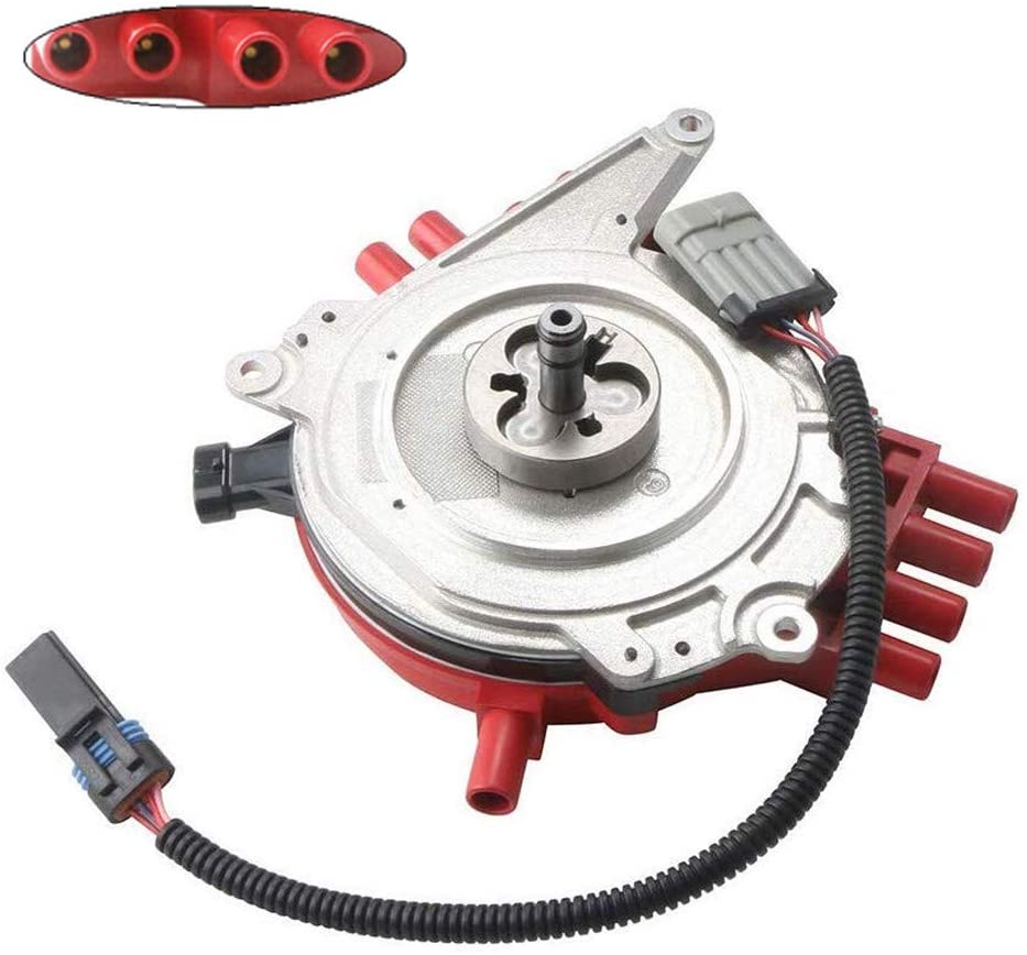 MOSTPLUS Ignition Distributor & Harness Compatible with Optispark LT1 Chevy Camaro Caprice Corvette Replaces 1104032