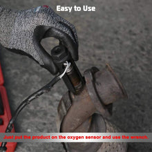 Apeixoto Oxygen Sensor Socket with Side Wire Cutout 3/8” Inch Drive x 7/8” (22mm) fits All Vehicle O2 Removal and Installation Offset Oxygen Sensor Socket