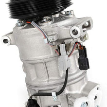 LFJD A/C Air Conditioner Compressor Kit，A/C Compressor & Clutch For Nis-s-an T-suru 1.6L & Sen-tra 1.8L 98585
