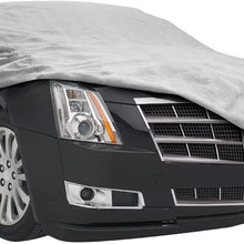 Budge RB-3 Rain Barrier Car Cover Gray Size 3: Fits up to 16' 8" Outdoor,Breathable