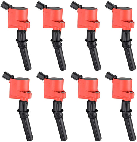 Ignition Coil 8 Pack For Ford Expedition Mustang Explorer Crown Victoria 4.6L 5.4L F-150 XL F250 F550 4.6/5.4L