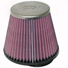 K&N Universal Clamp-On Air Filter: High Performance, Premium, Replacement Filter: Flange Diameter: 2.375 In, Filter Height: 4.40625 In, Flange Length: 0.75 In, Shape: Oval Straight, RC-70032