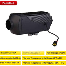WSHA Car Heater 12V Air Diesels Parking Heater with Remote Control LCD Monitor, for RV, Motorhome Trailer, Trucks, Boats
