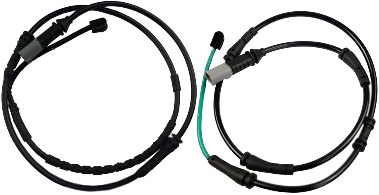 Bapmic Front 34356791958 + Rear 34356791962 Brake Pad Wear Sensor Kit for BMW F10 528i 535i