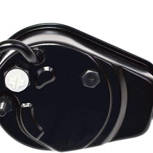 A-Team Performance Power Steering Pump Saginaw P Series Keyway Pulley Attachment Billet Aluminum Cap Compatible with Chevrolet GMC Buick Oldsmobile Pontiac Black